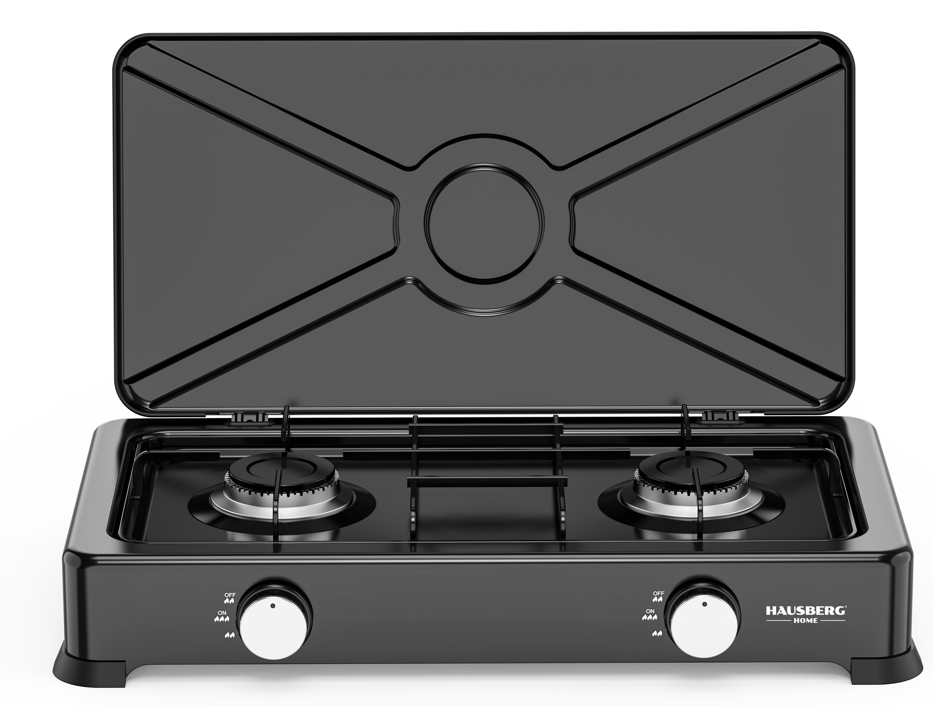 GAS STOVE WITH DOUBLE BURNERS